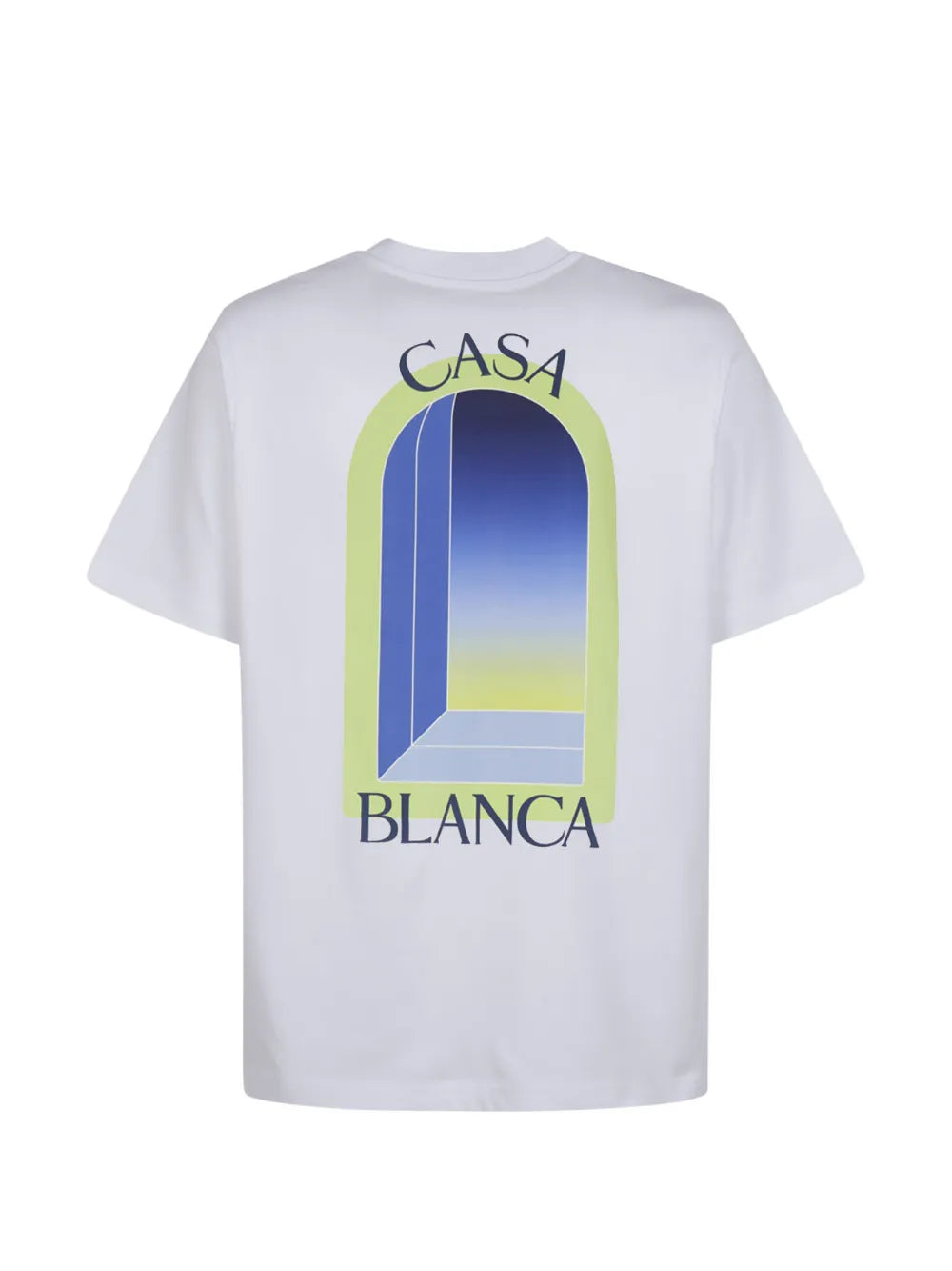 Casablanca Larche Class T-Shirt White/Lime