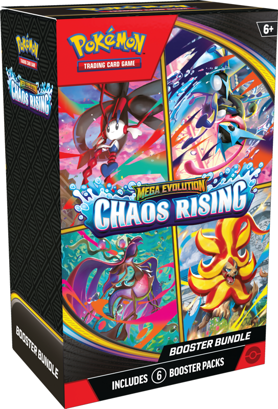 Pokemon Mega Evolution Chaos Rising Booster Bundle (Pre-Order)