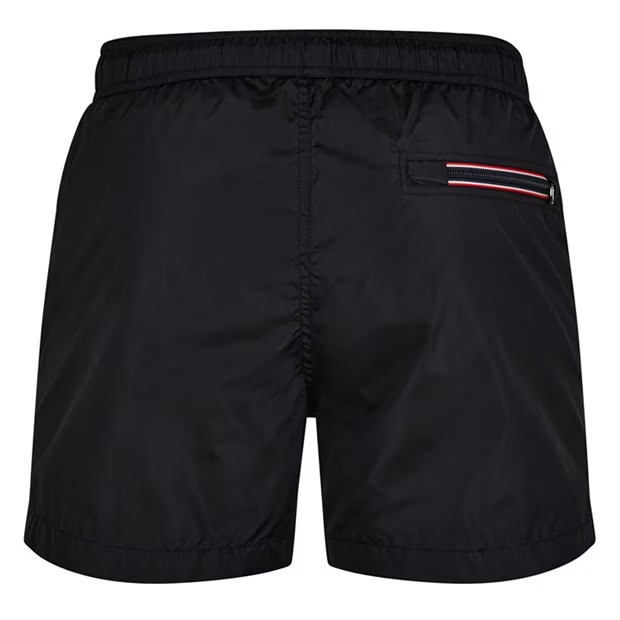 Moncler Logo Swim Shorts Black