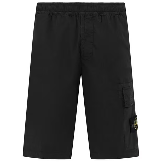 Stone Island Cargo Shorts Black