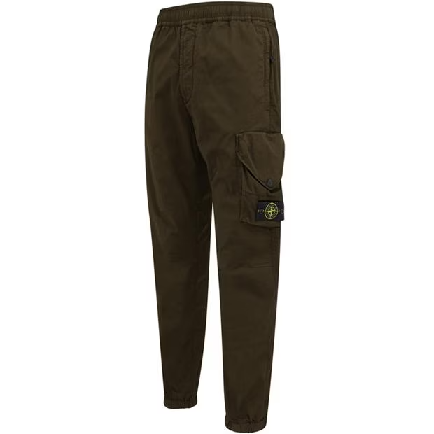 Stone Island Pocket Cargo Pants Olive