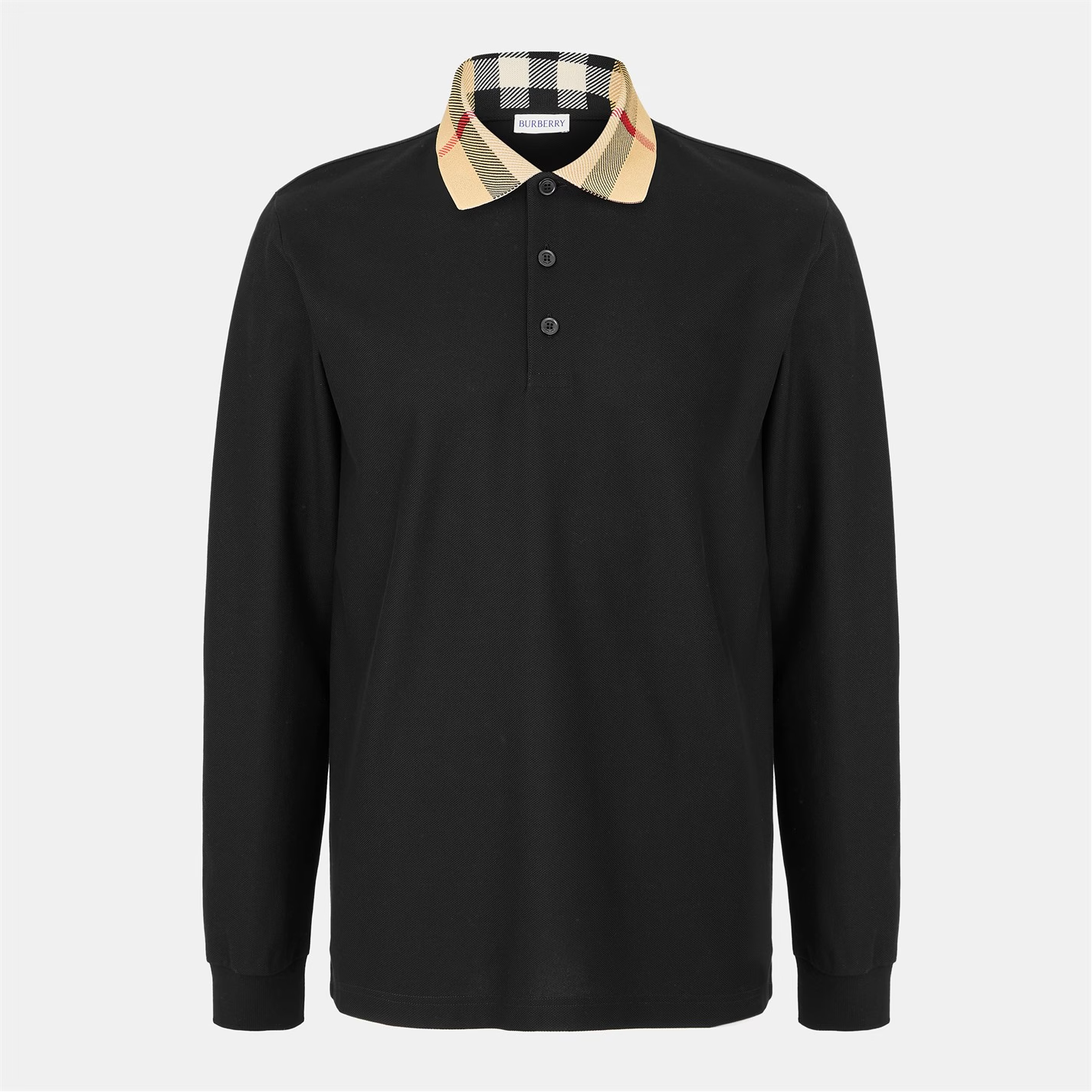 Burberry Cody Polo Long sleeve Black