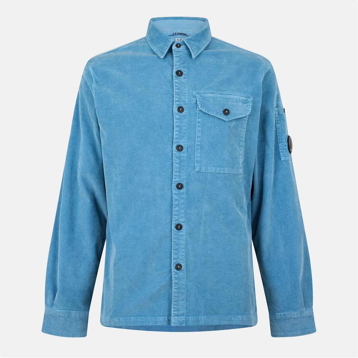 CP Company Cord Overshirt Blue