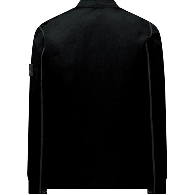 Stone Island Nylon Overshirt Black