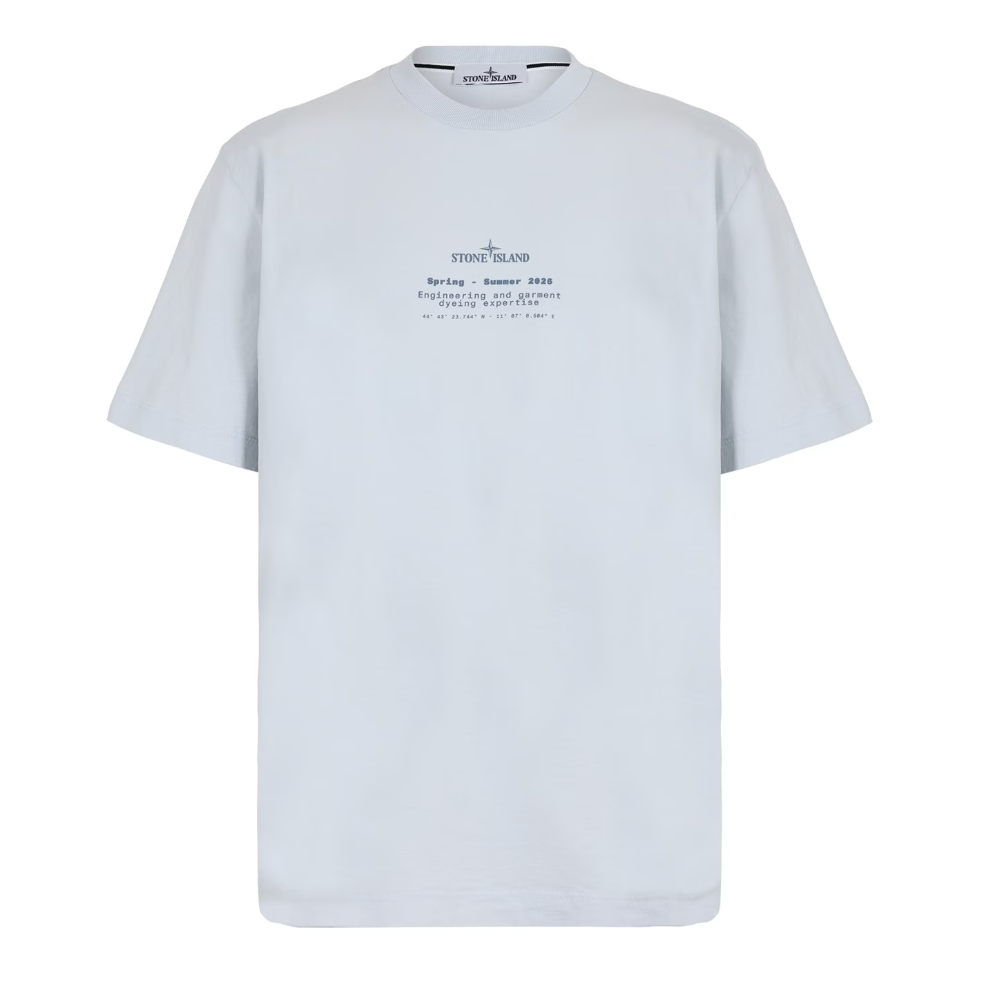 STONE ISLAND Stone Print T-Shirt Sky Blue