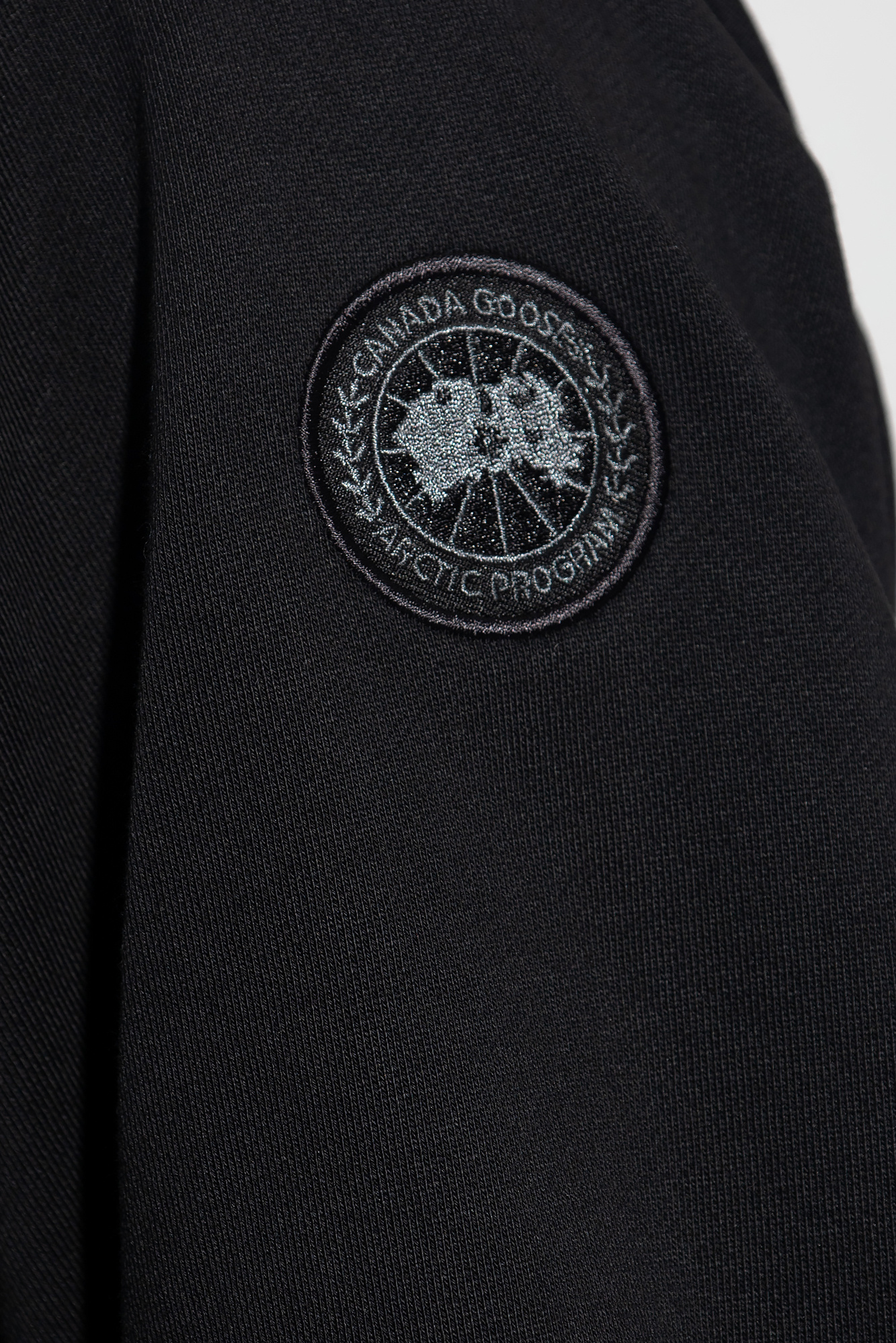 Canada Goose Huron Sweatshirt Black Logo