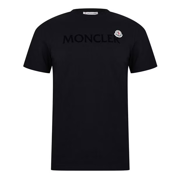 Moncler Logo T-Shirt Navy
