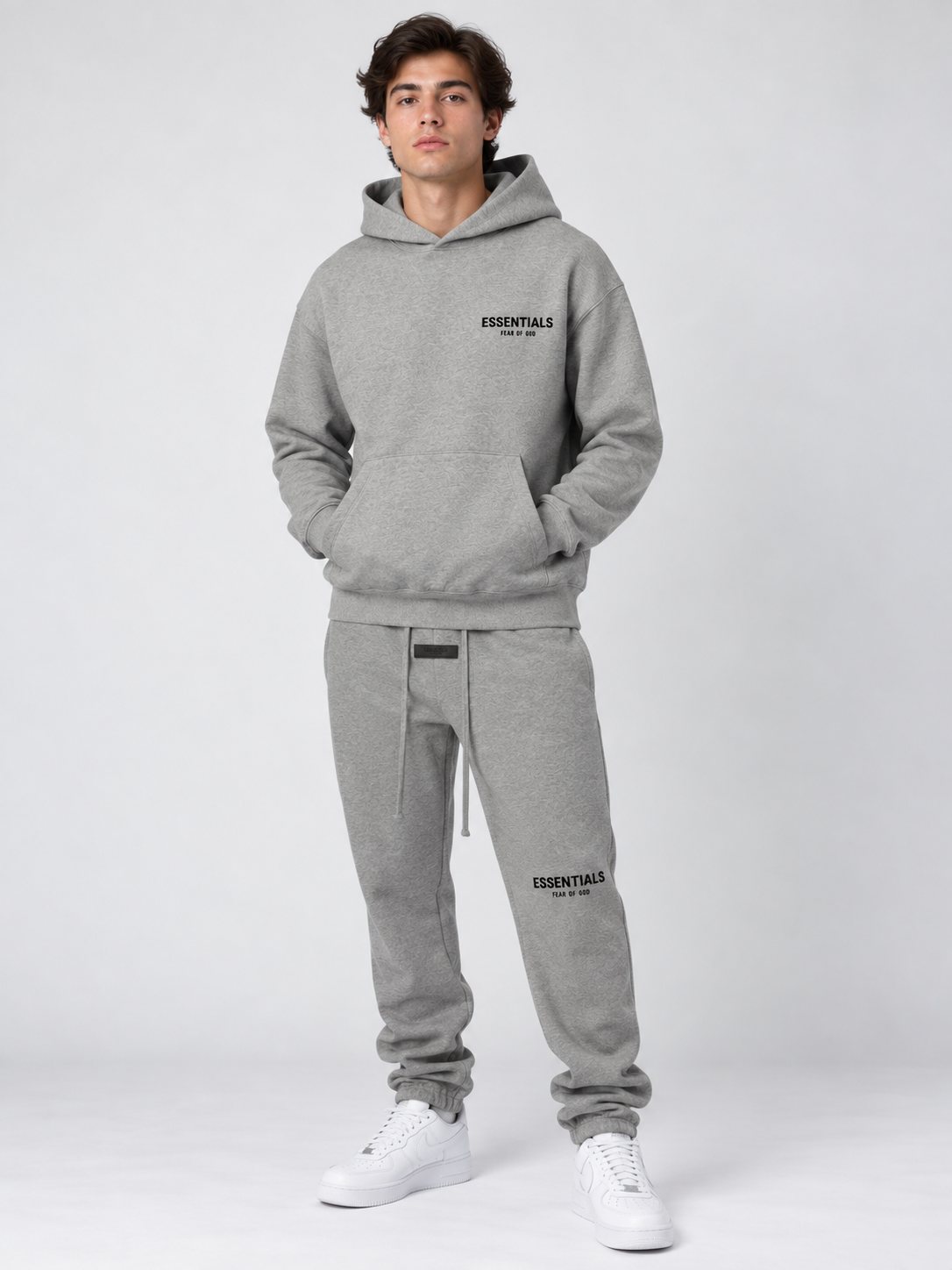 Fog Essentials Full Tracksuit Dark Oatmeal