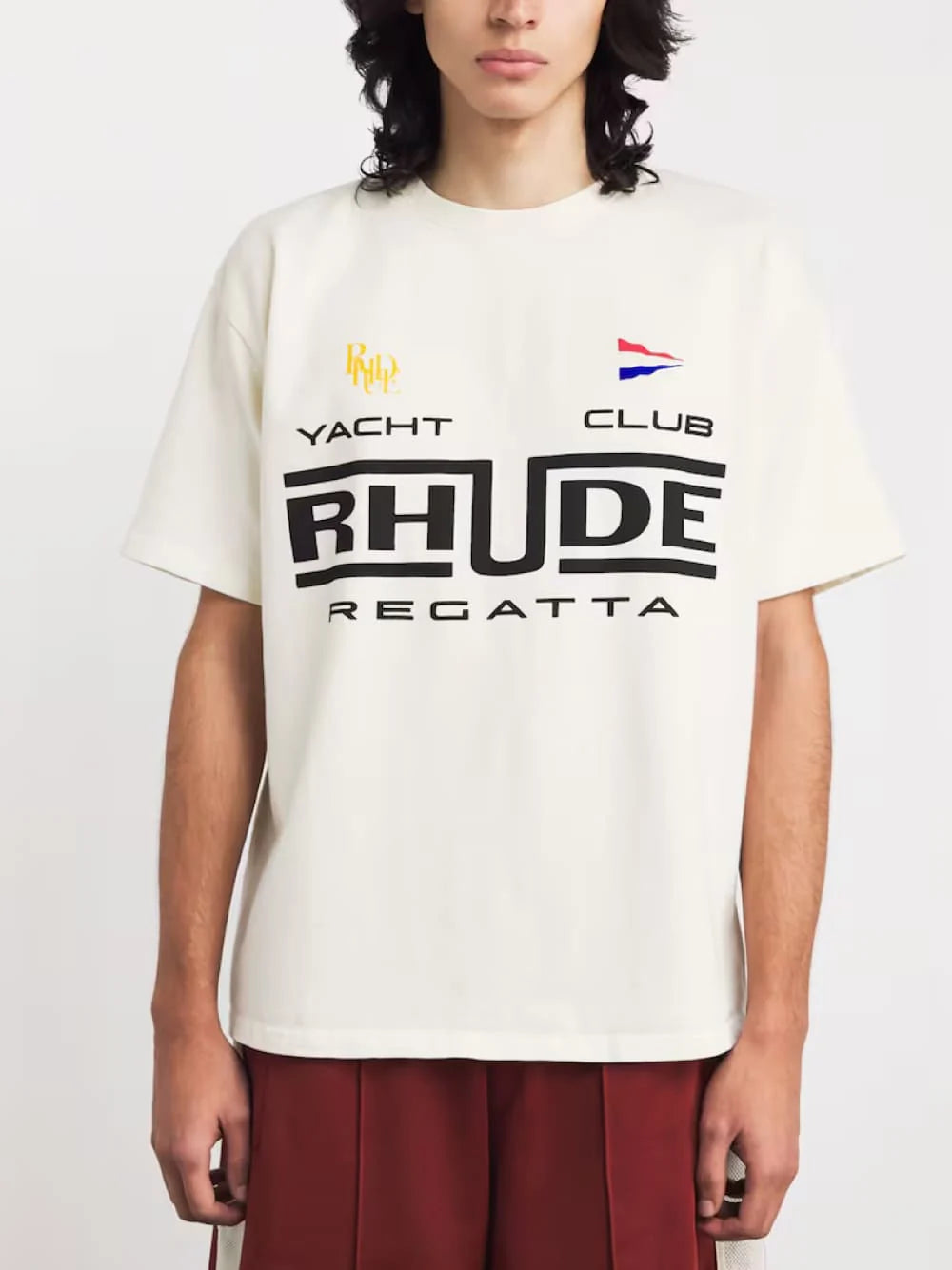 Rhude Regatta Yacht Club T-Shirt White