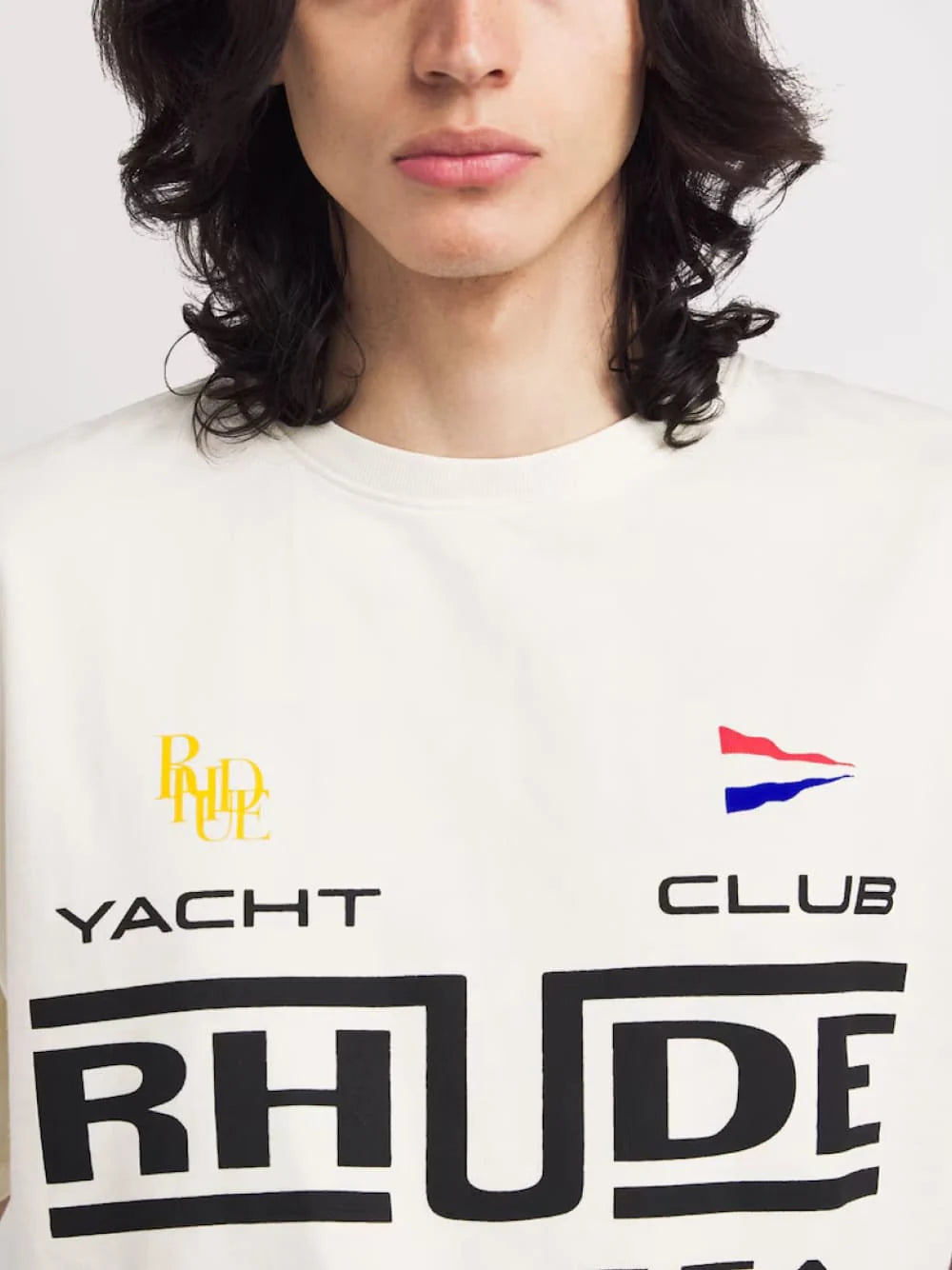 Rhude Regatta Yacht Club T-Shirt White