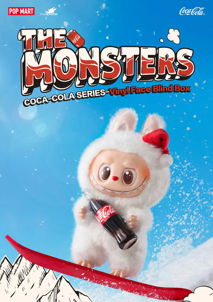 Pop Mart Labubu The Monsters Coca Cola Series Vinyl Face Single Blind Box