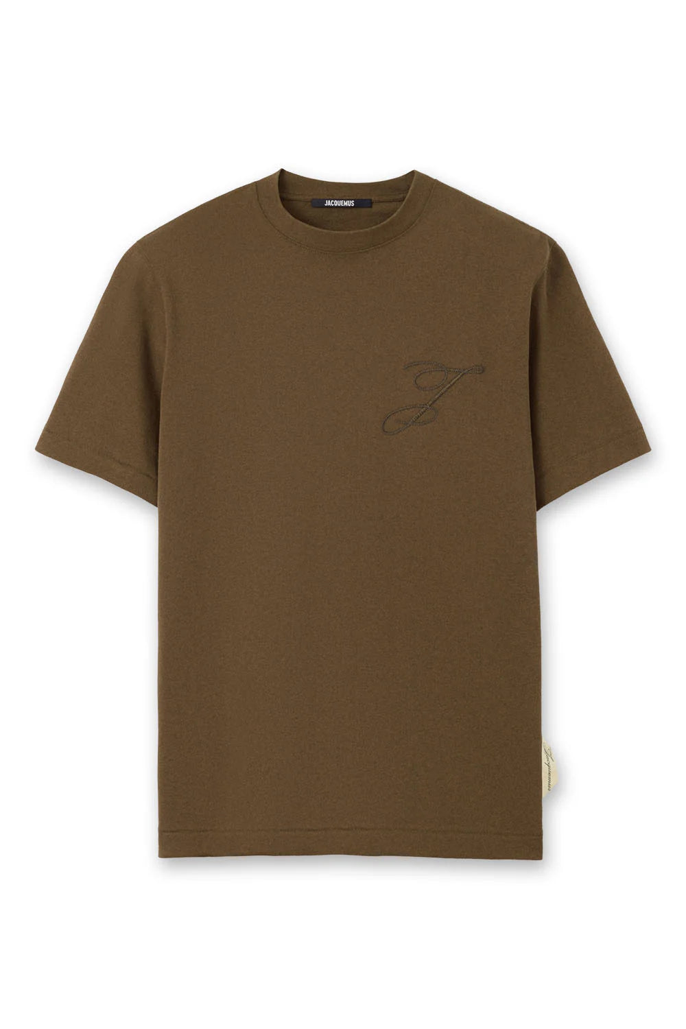 Jacquemus J Logo T Shirt Khaki