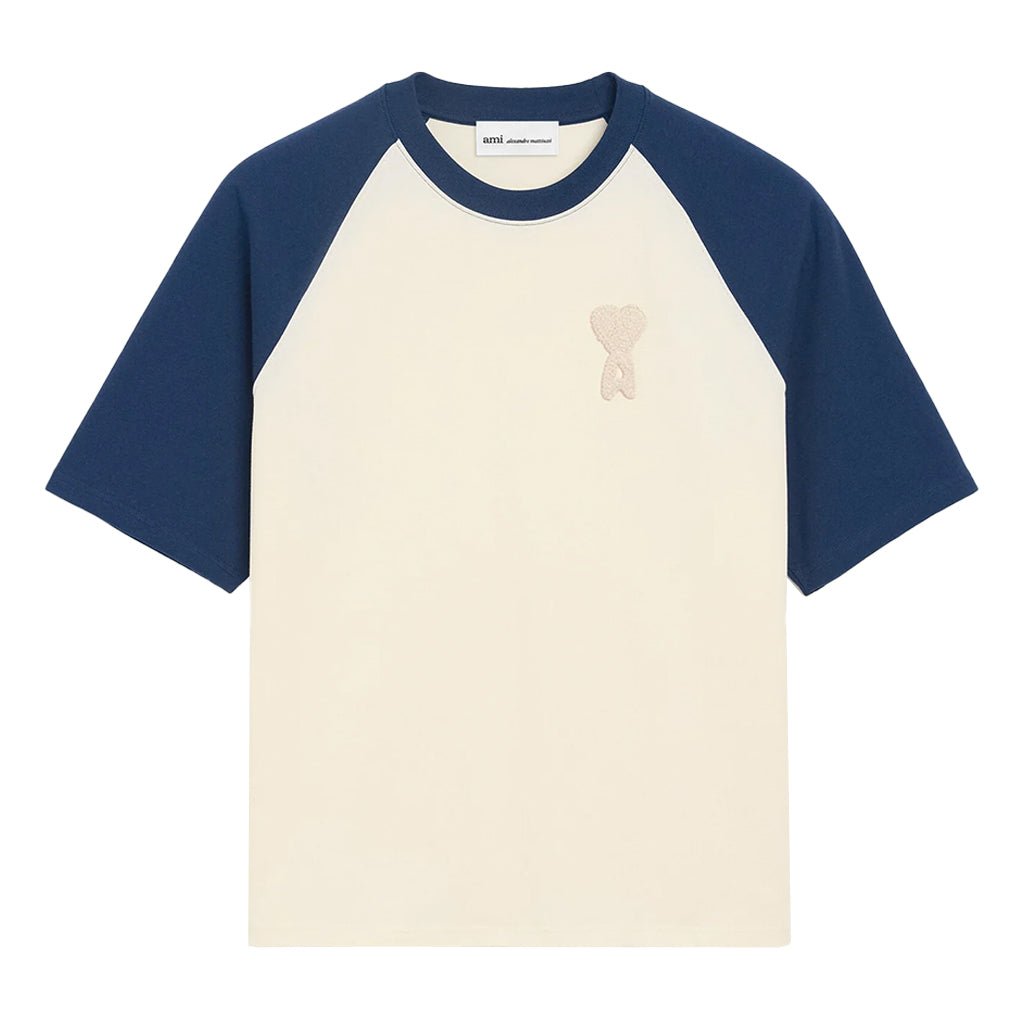 Ami de Coeur Two Tone Thick Cotton T-Shirt