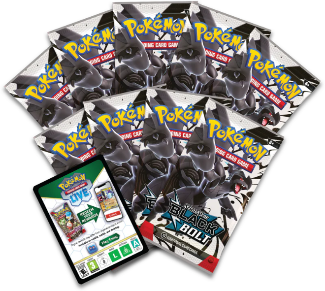 Pokemon Scarlet & Violet Black Bolt Elite Trainer Box