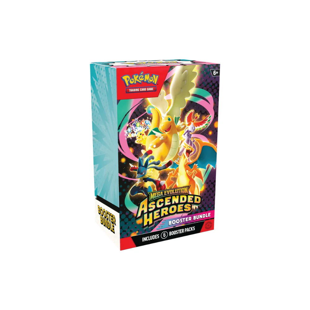 Pokemon TCG: Mega Evolutions Ascended Heroes Booster Bundle