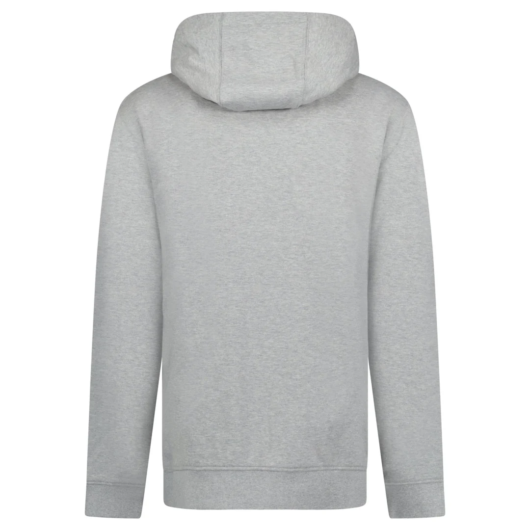 Burberry Check Zip Hoodie Grey