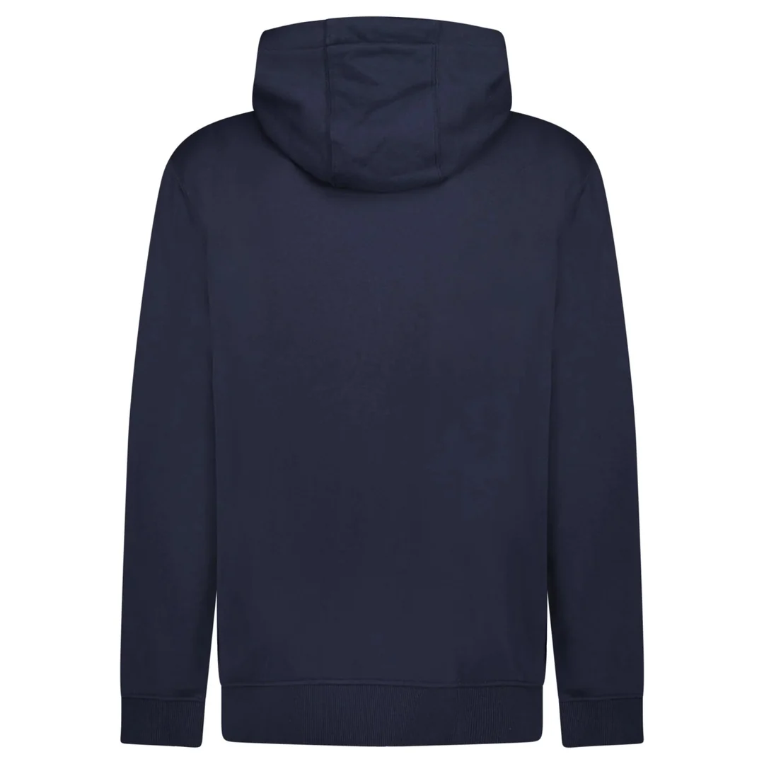 Burberry Check Zip Hoodie Navy