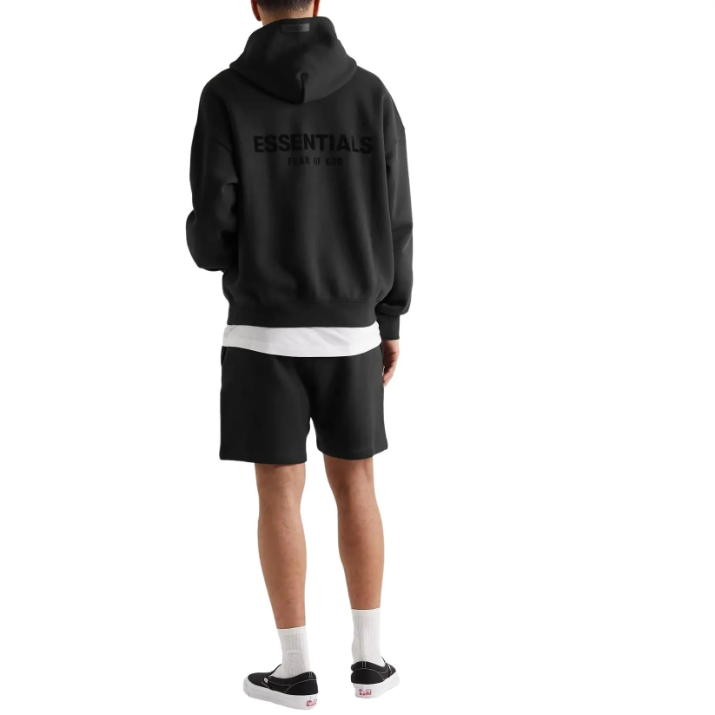 Fear Of God Essentials SS22 Hoodie Black