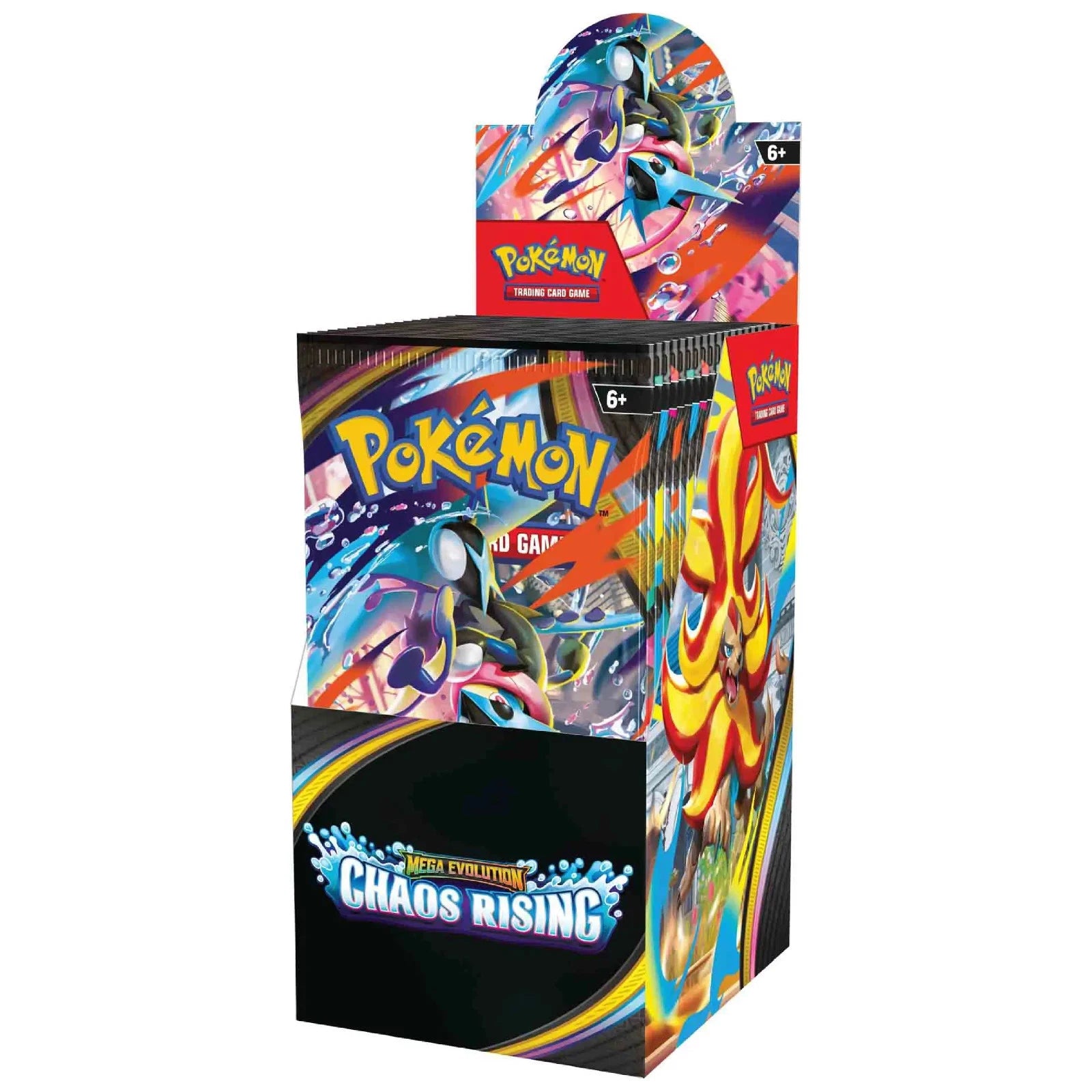 Pokemon Mega Evolution Chaos Rising Half Booster Box 18 Packs