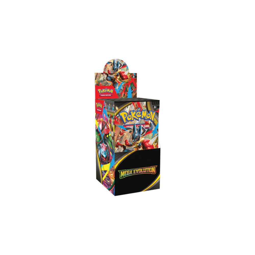 Pokemon TCG - Mega Evolutions Half Booster Box (18 Packs)