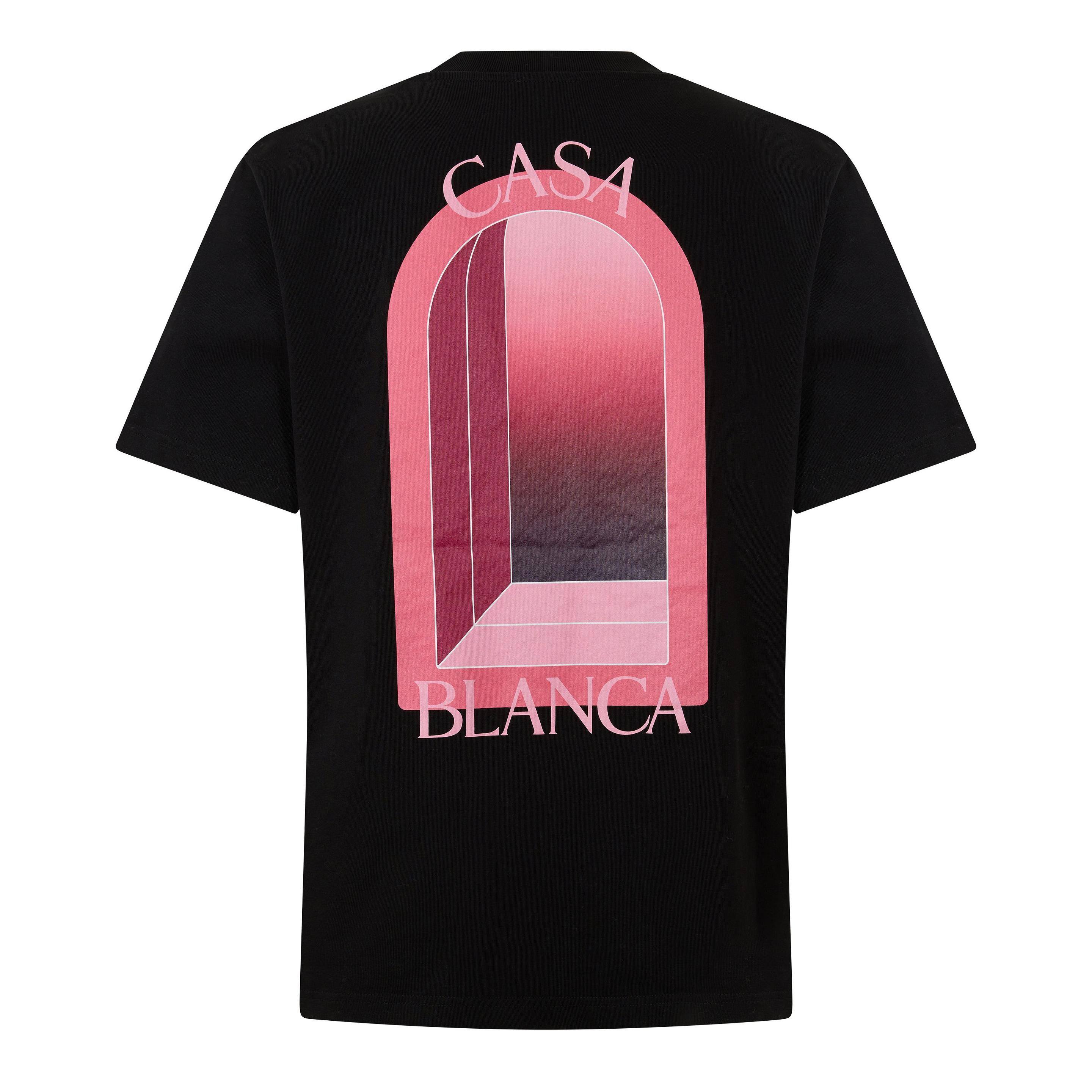 Casablanca Larche Class T-Shirt Black