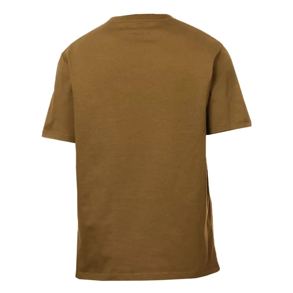 Loewe Pocket Embroidered Logo T-Shirt Khaki