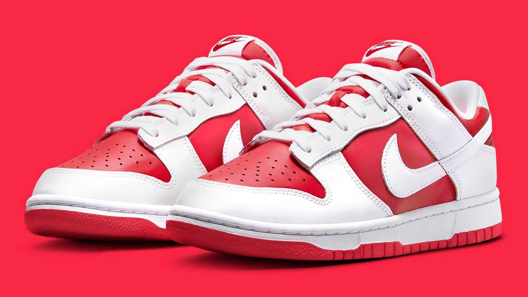 Nike Dunk Low championship red