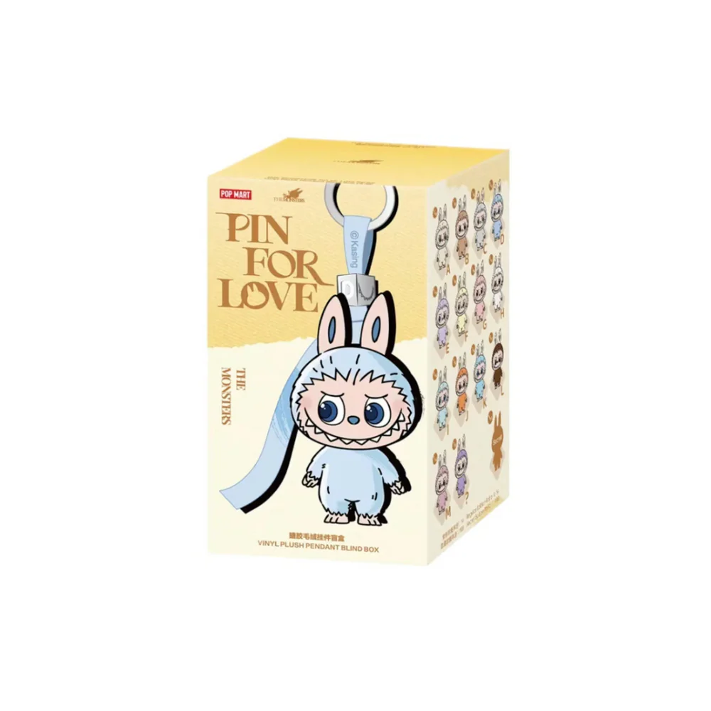 Pop Mart Labubu The Monsters ‘Pin for Love’ (A–M) Single Blind Box