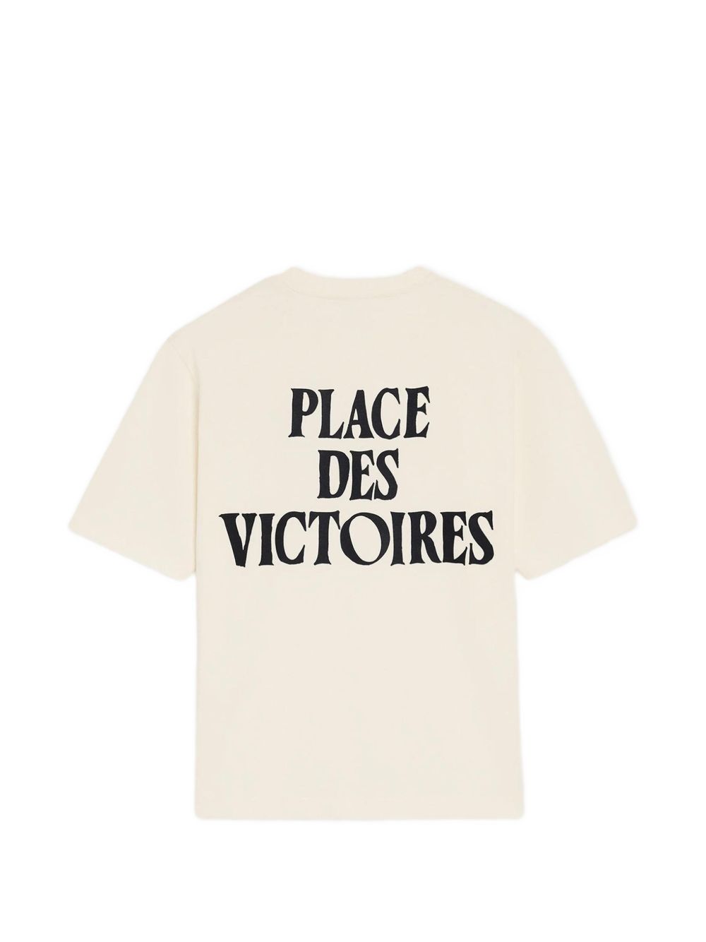 Ami Paris Logo Print T Shirt Off White