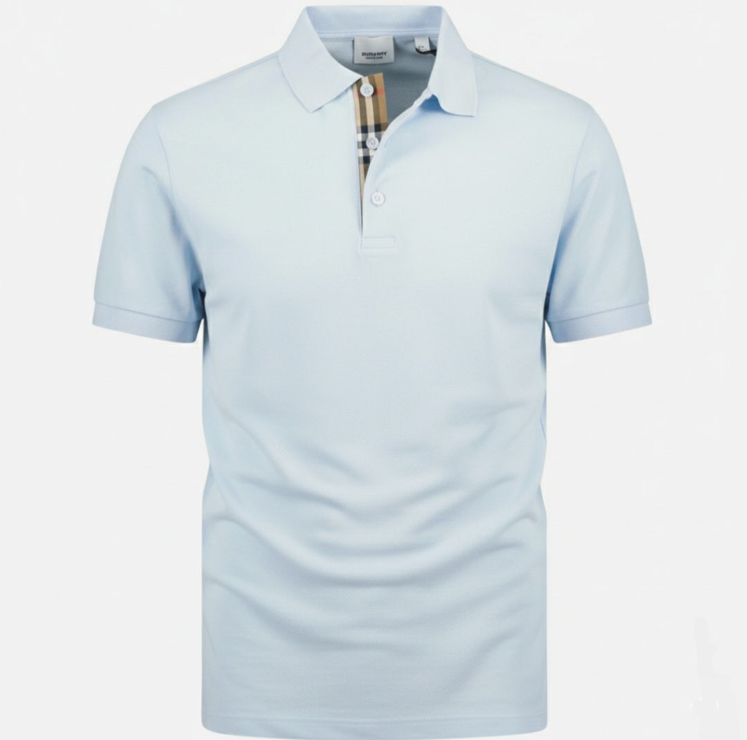 Burberry Eddie Polo Baby Blue