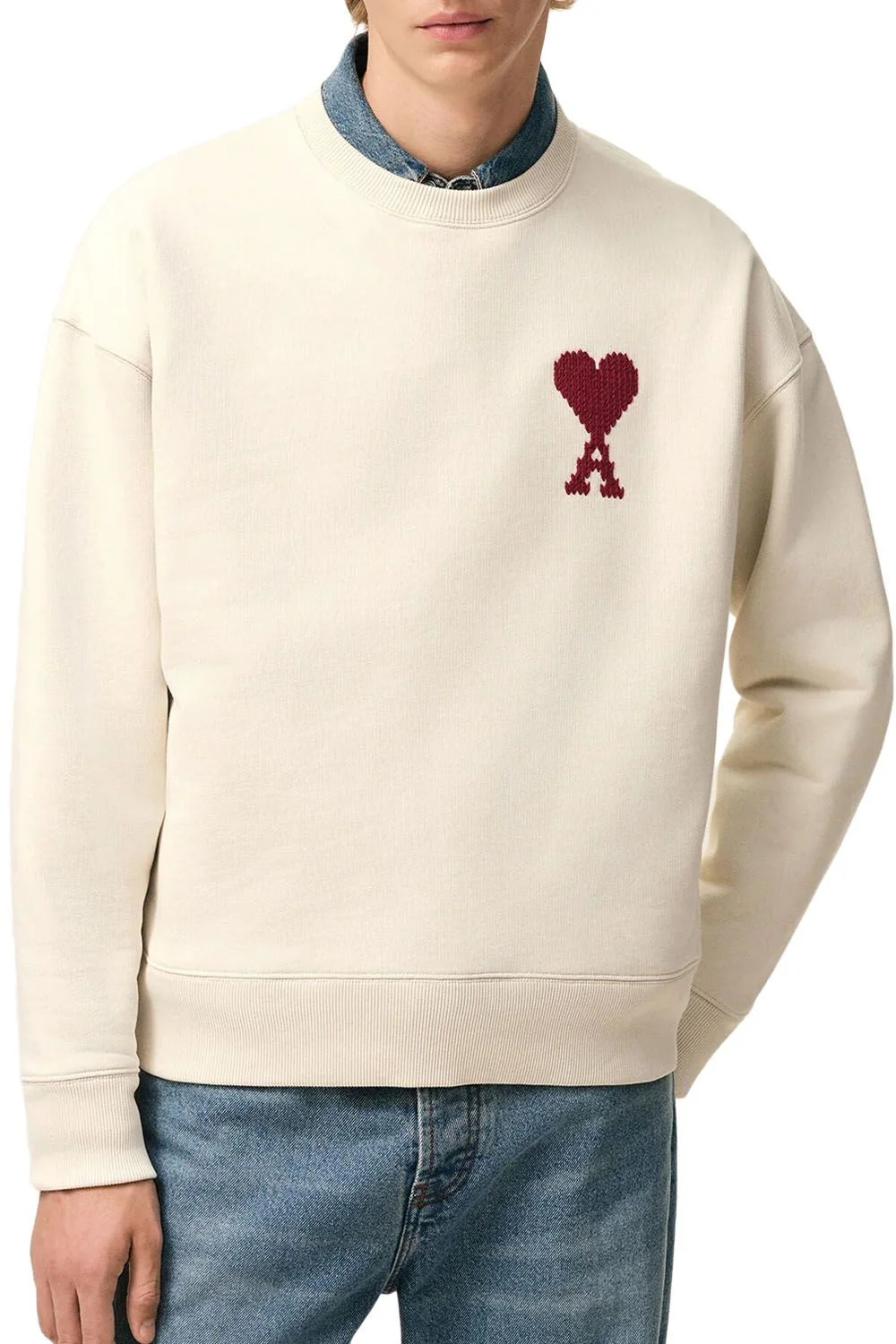 Ami Paris 'AMI DE COEUR' Heavy Sweatshirt