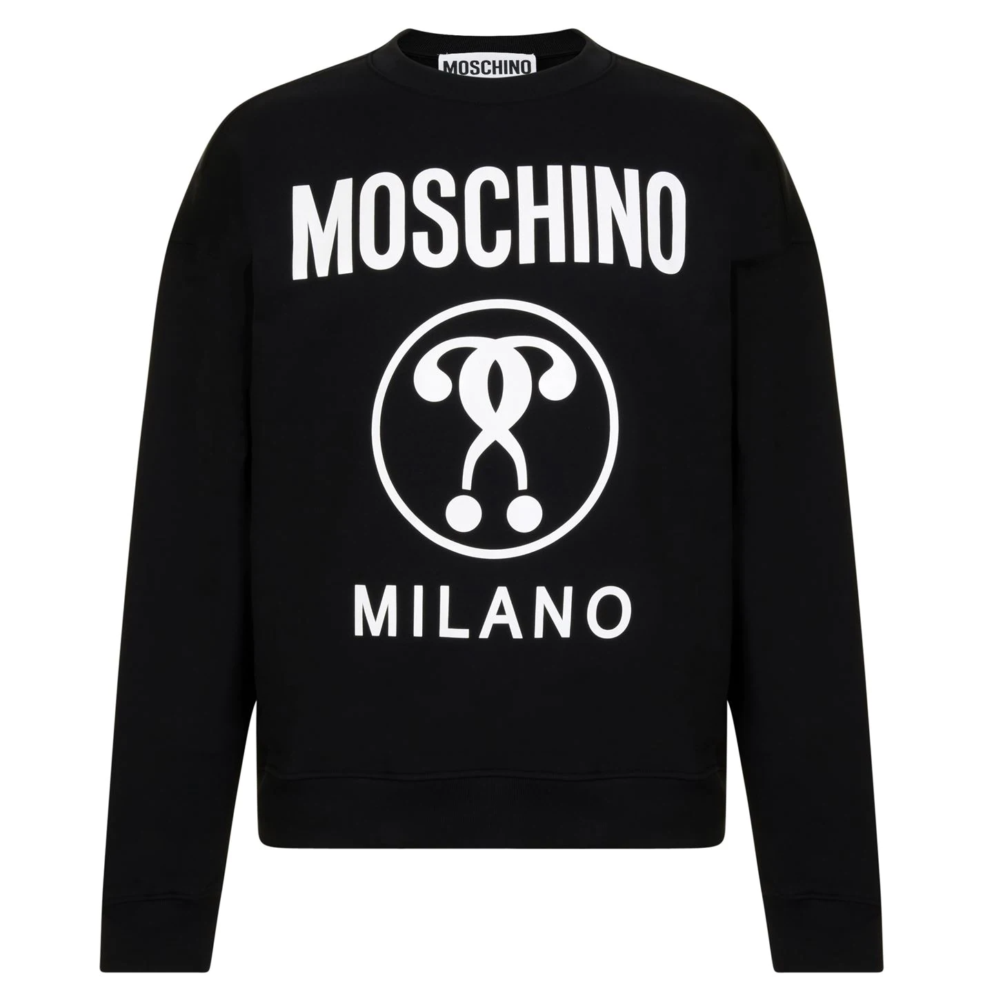 Moschino Logo Jumper Black