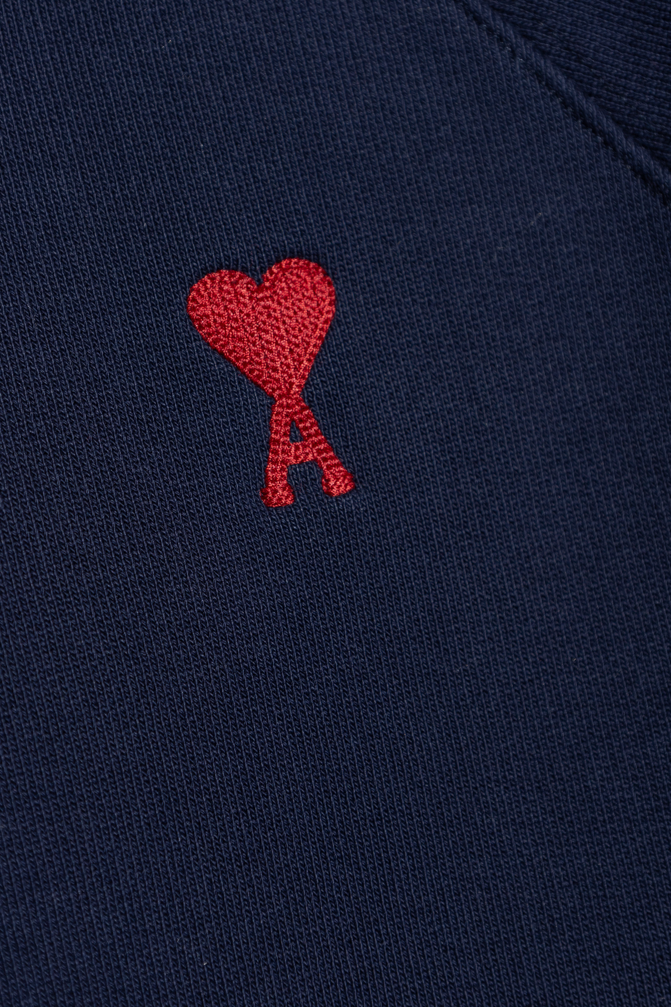 Ami Paris Logo Sweatshirt Navy
