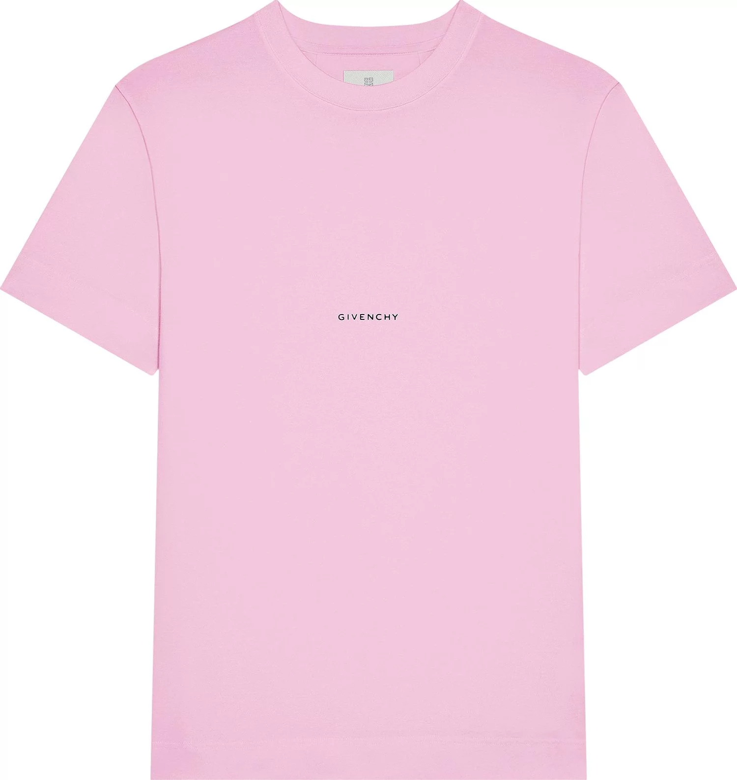 Givenchy Logo Text T-Shirt Pink