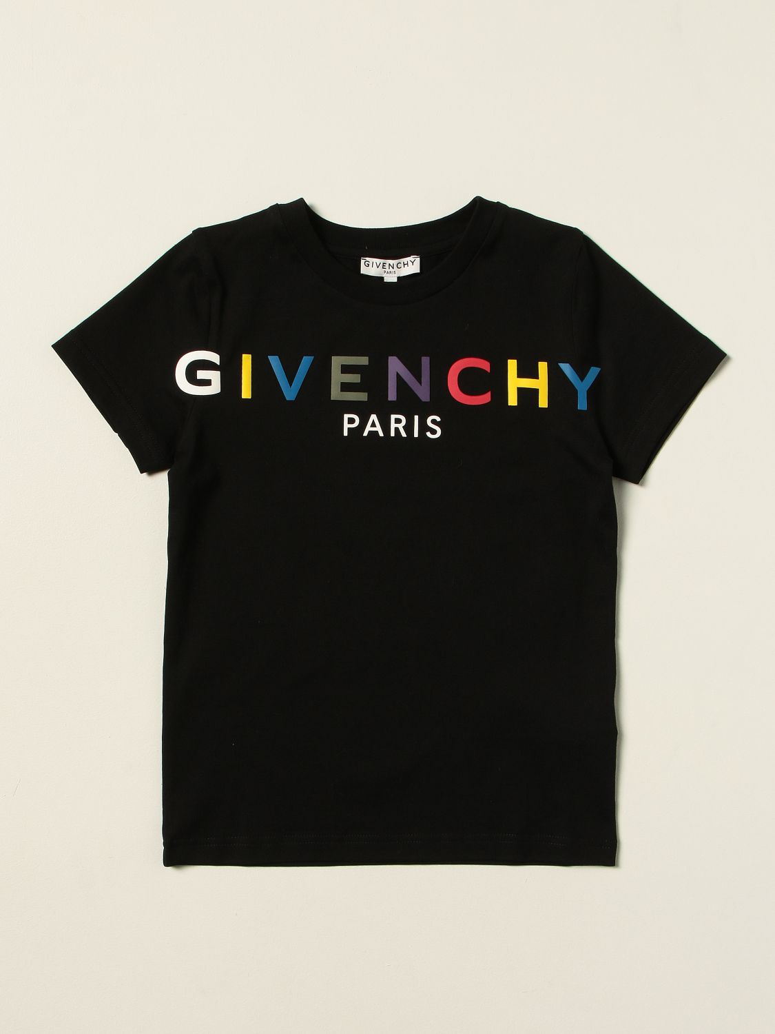 Kids Givenchy Paris Logo T-Shirt