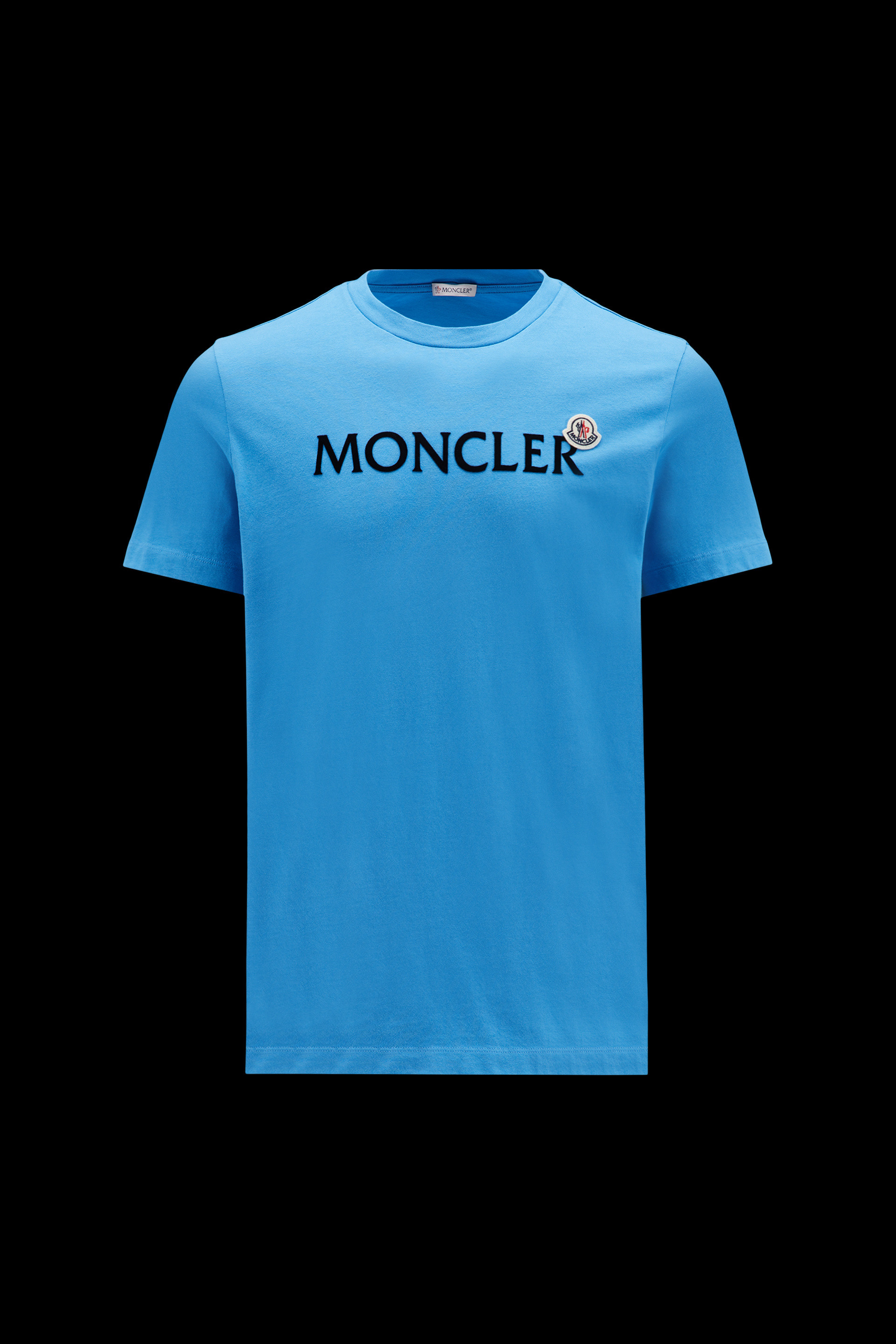 Moncler Logo T-Shirt Blue