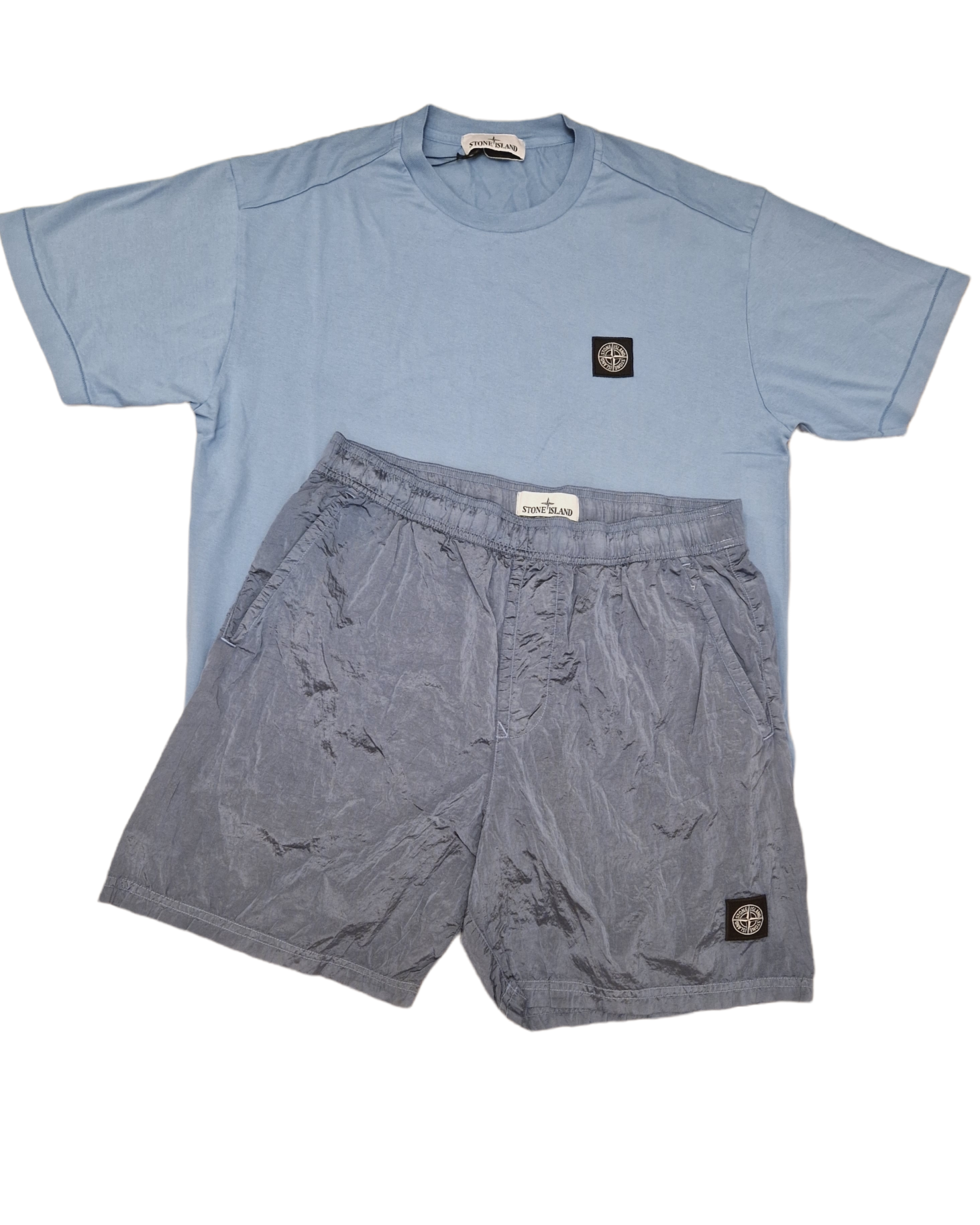 Stone Island Shorts Set Carta Blue