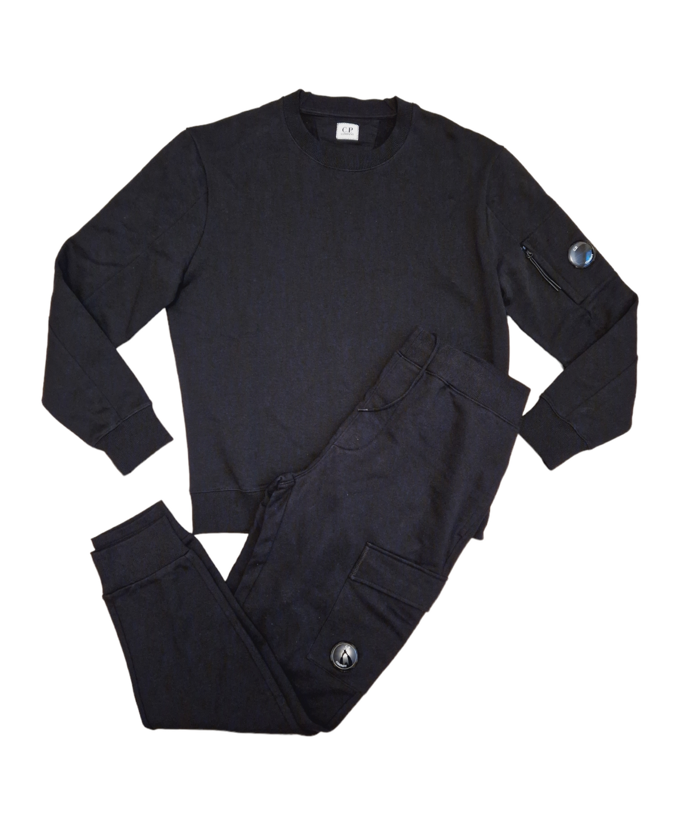 Cp company black tracksuit bottoms hotsell