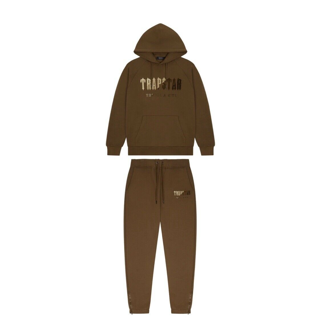 Trapstar Chenille Logo Tracksuit Coffee
